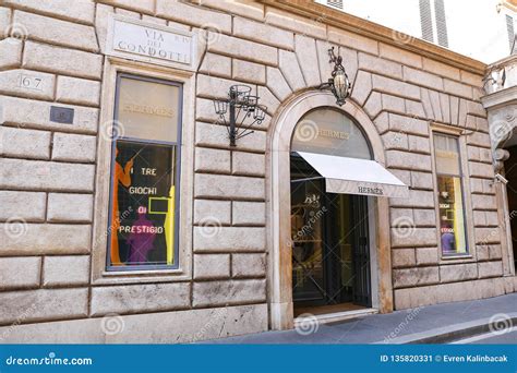 negozio hermes roma via condotti|boutique hermes in roma.